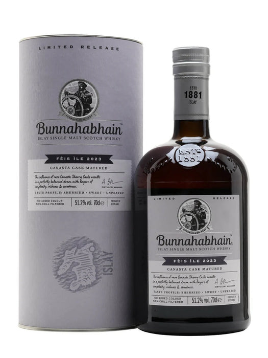 Bunnahabhain Canasta Cask Matured Feis Ile 2023 Release Whisky 700ml