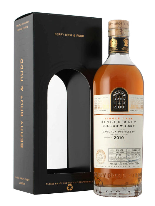 Caol Ila 2010 Vintage ex- Oloroso Sherry Cask 12 Year Old 'Berry Bros & Rudd' Whisky 700ml
