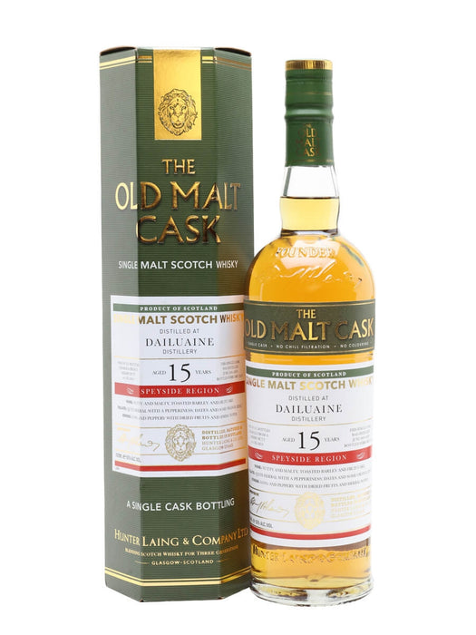 Dailuaine 'Old Malt Cask' 2006 / 15 Year Old Hunter Laing's Whisky 700ml