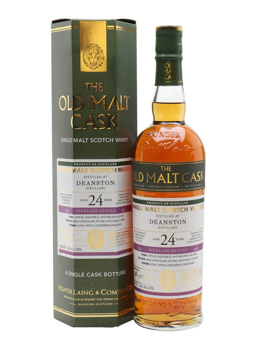 Deanston 1996 24 Year Old 'Old Malt Cask' Hunter Laing's Single Malt Whisky 700ml