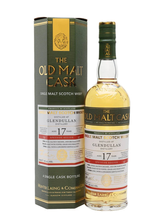Glendullan 2002 17 Year Old 'Old Malt Cask' Hunter Laing's Single Malt Whisky 700ml