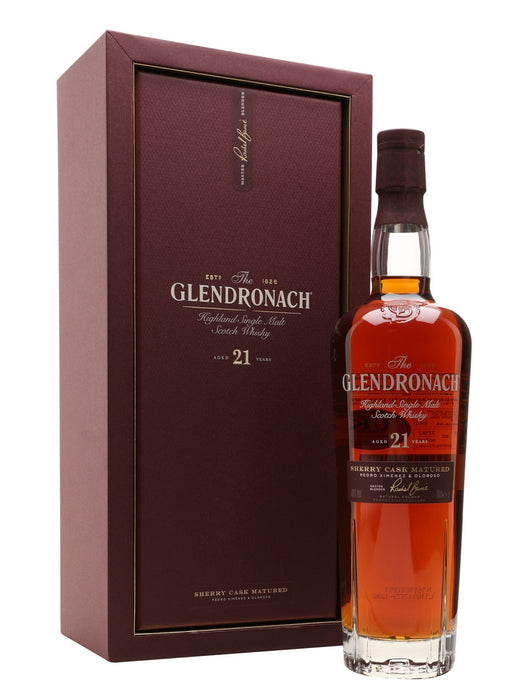 Glendronach 21 Year Old Highland Single Malt Scotch Whisky 700ml