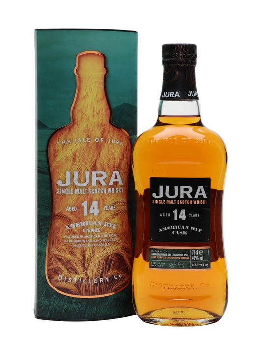 Jura 14 Year Old American Rye Cask Whisky 700ml