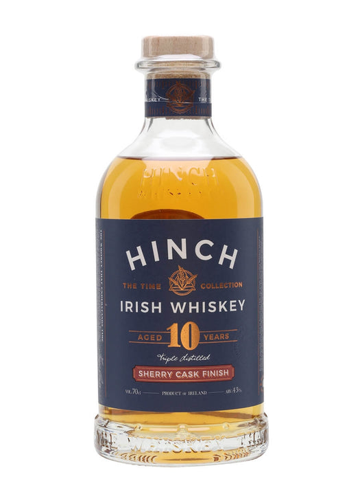 Hinch 10 Year Old Sherry Cask Finished Irish Whiskey 700ml