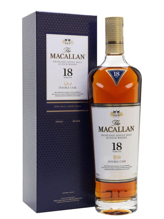 Macallan 18 Year Old Double Cask 2021 Release Whisky 700ml