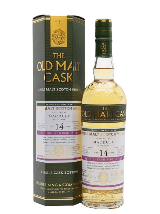 Macduff 2007 14 Year Old 'Old Malt Cask' Hunter Laing's Single Malt Whisky 700ml