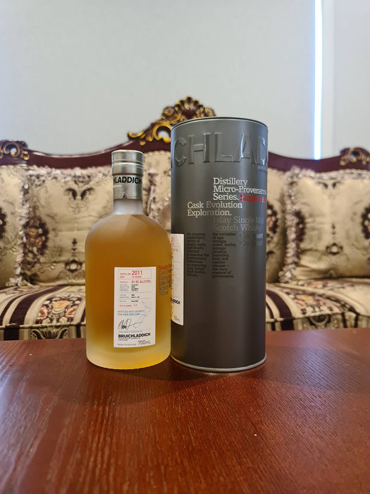 Bruichladdich 2011 Micro-Provenance Single Cask Aged New Zealand Exclusive Whisky 700ml