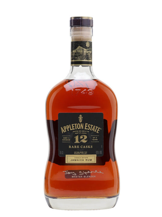 Appleton Estate Rare Blend 12 Year Old Rum 700ml