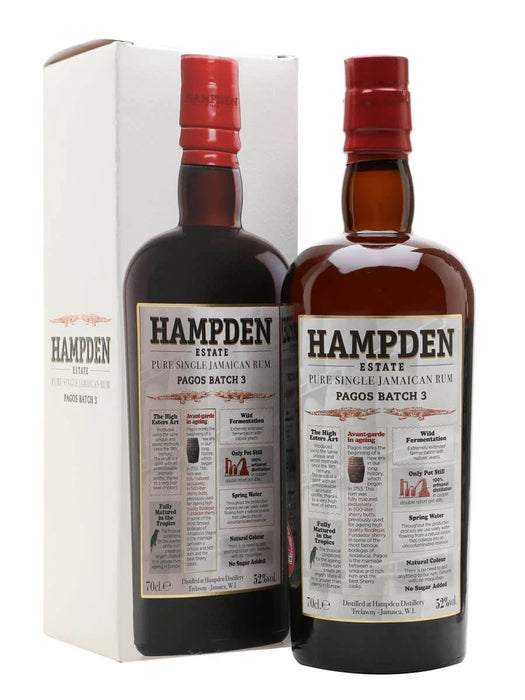 Hampden Estate Pagos Rum Batch 3 Rum 700ml