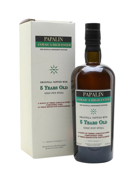 Papalin Rum Jamaica 5 Year Old High Ester Overproof Rum 700ml