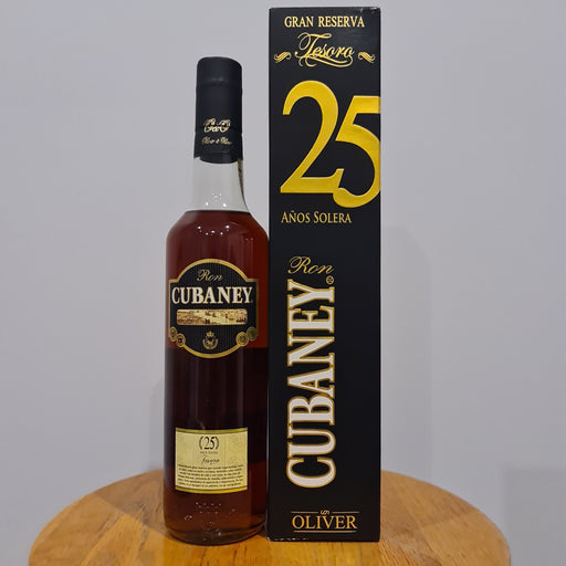 Cubaney Tesoro Gran Reserva 25 Year Old Rum 700ml