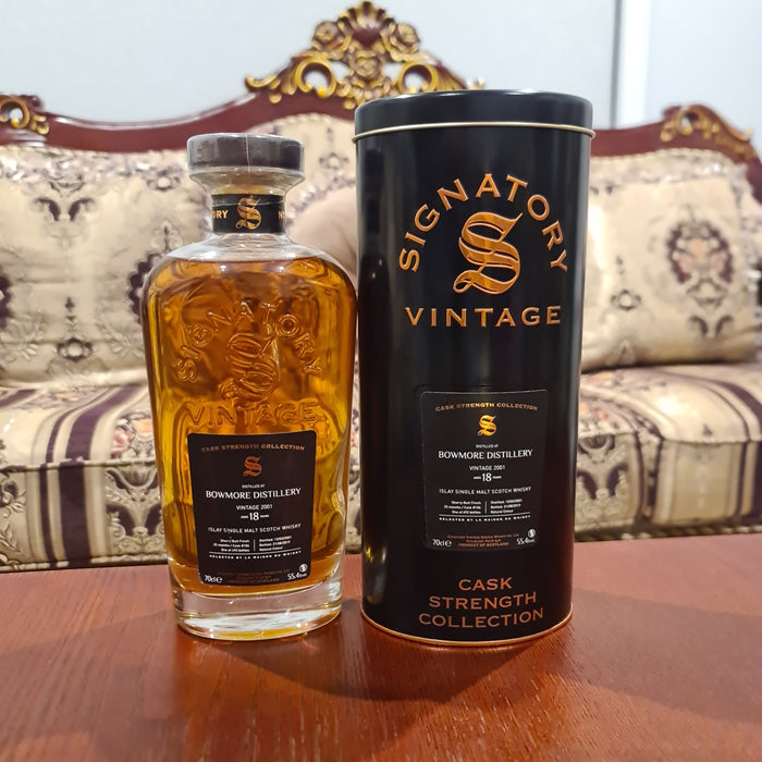 Bowmore 1990 - 18 Year Old 'Signatory Vintage' La Maison Du Whisky Exclusive Whisky 700ml