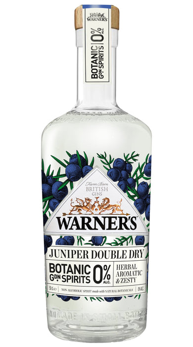 Warner's 0% Juniper Double Dry Gin 500ml