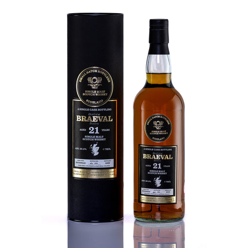 Braeval 21 Year Old 'Small Batch Bottlers Scotland' Whisky 700ml