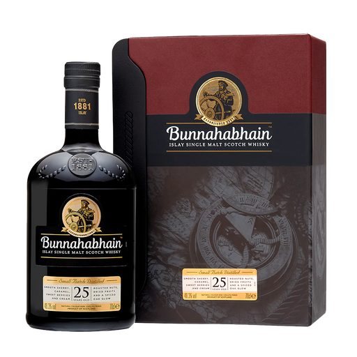 Bunnahabhain 25 Year Old Whisky 700ml