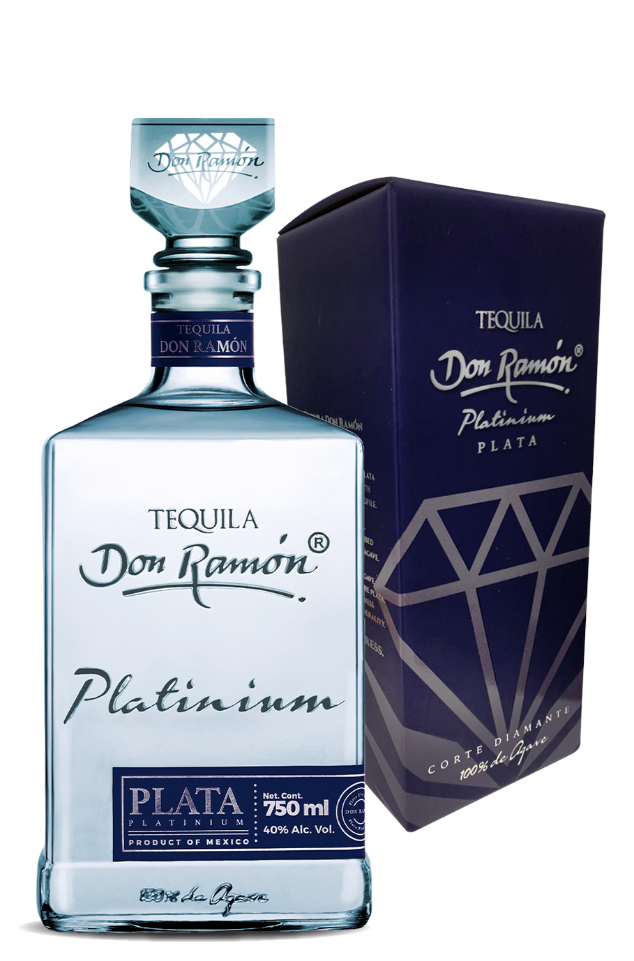 Don Ramon Platinum Silver Tequila 750ml — Eight PM