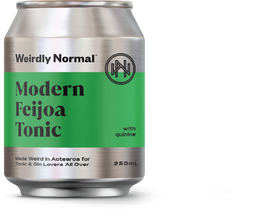 Weirdly Normal Modern Feijoa Tonic 250ml Can x 4