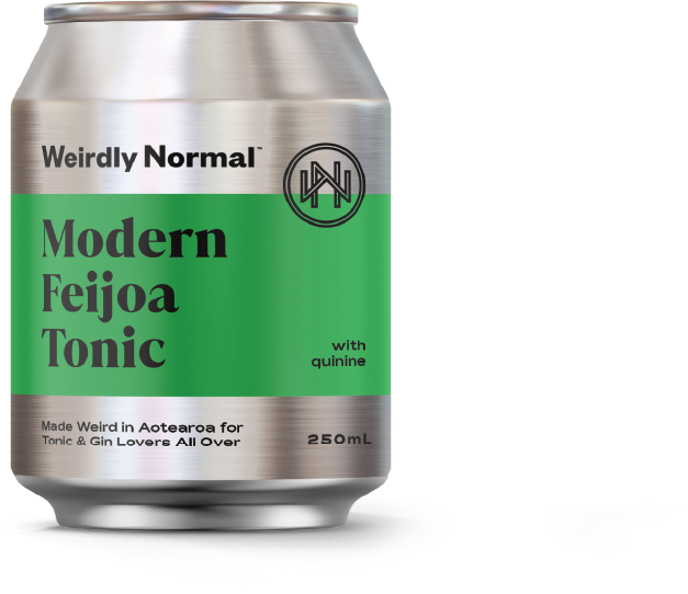 Weirdly Normal Modern Feijoa Tonic 250ml Can x 4
