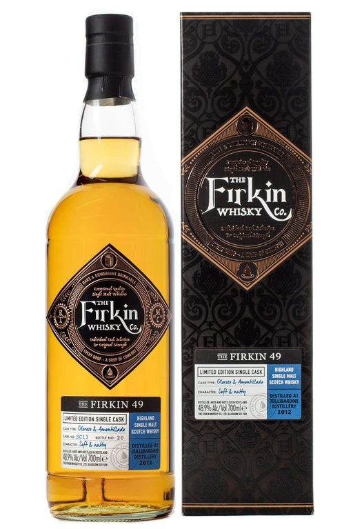 Tullibardine Oloroso & Amontillado Cask Aged 'The Firkin 49' Firkin Whisky 700mL