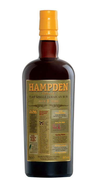 Hampden Estate 8 Year Jamaican Rum 700ml
