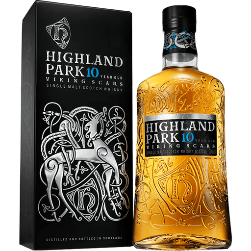 Highland Park 10 Year Old Viking Scars Scotch Whisky 700ml