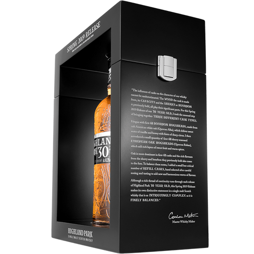Highland Park 30 Year Old 2019 Release Single Malt Scotch Whisky 700ml