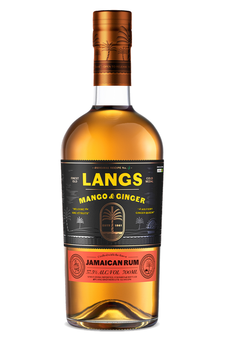 Langs Jamaican Rum Mango & Ginger 700ml