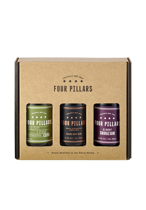 Four Pillars Gin Gift Pack 2021 Edition 3 x 200ml