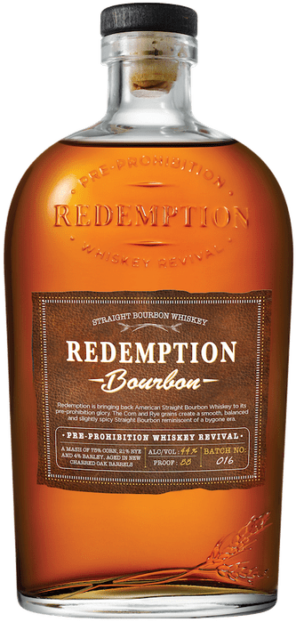 Redemption Straight Bourbon Whiskey 700ml