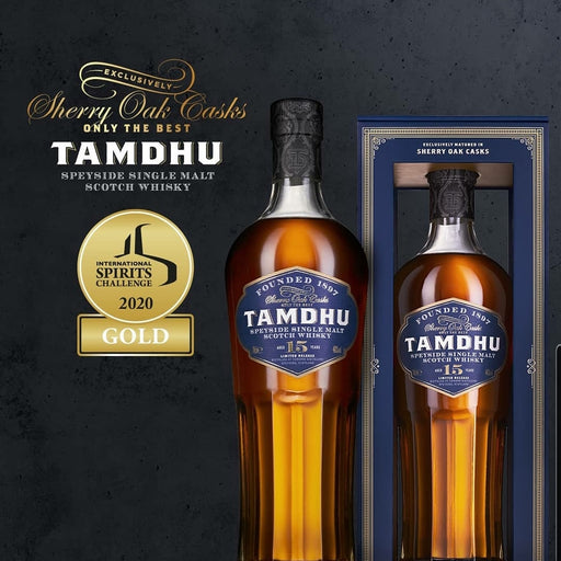 Tamdhu 15 Year Old Sherry Cask Whisky 700ml