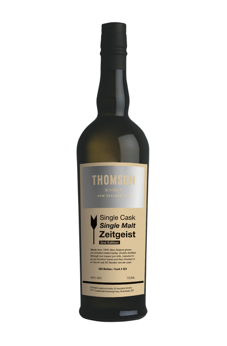 Thomson Zeitgeist 2nd Edition Single Malt Whisky 700ml