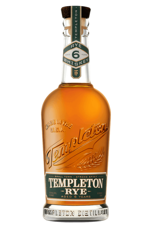 Templeton Rye 6 Year Old Whiskey 700ml