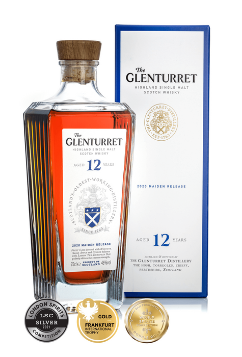 Glenturret 12 Year Old 2020 Maiden Release Whisky 700ml