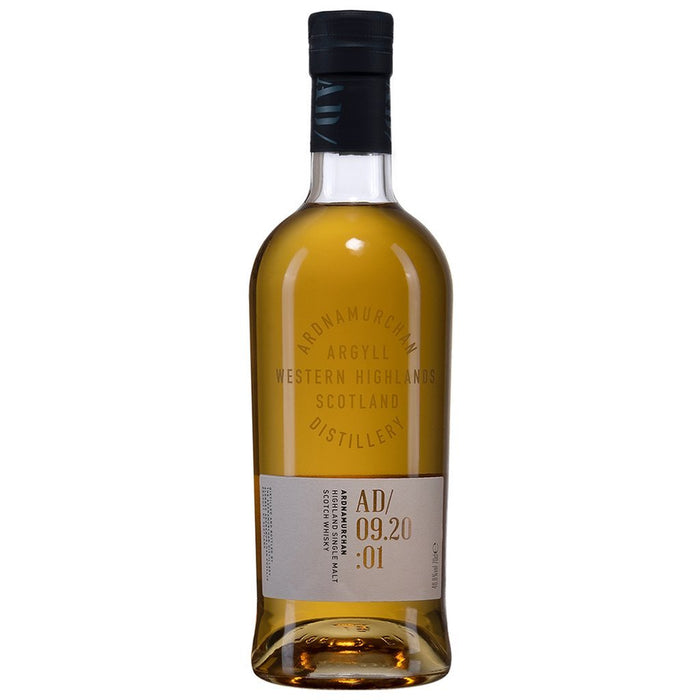 Ardnamurchan AD/09.20:01 Single Malt Scotch Whisky 700ml - Batch 01 Inaugural Release