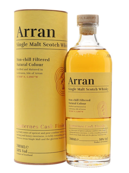 Arran Sauternes Cask Finish Island Single Malt Scotch Whisky 700ml