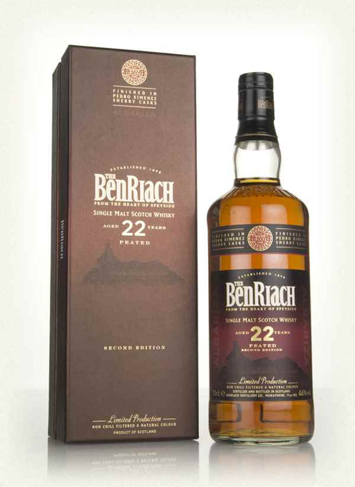 BenRiach 22 Year Old Albariza - Peated 700ml 46%