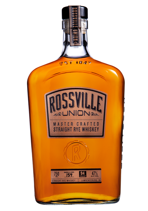 Rossville Union Barrel Proof Straight Rye Whiskey 750ml