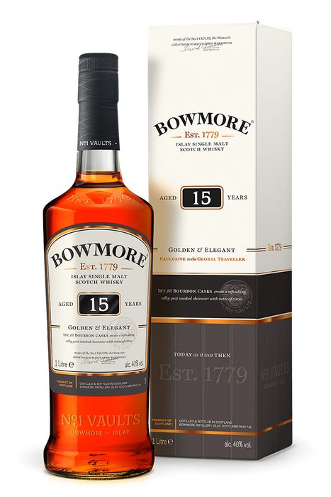 Bowmore 15 Year Old Islay Single Malt Whisky 700ml