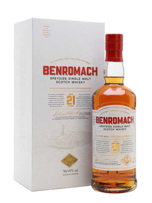 Benromach 21 Year Old Whisky 700ml