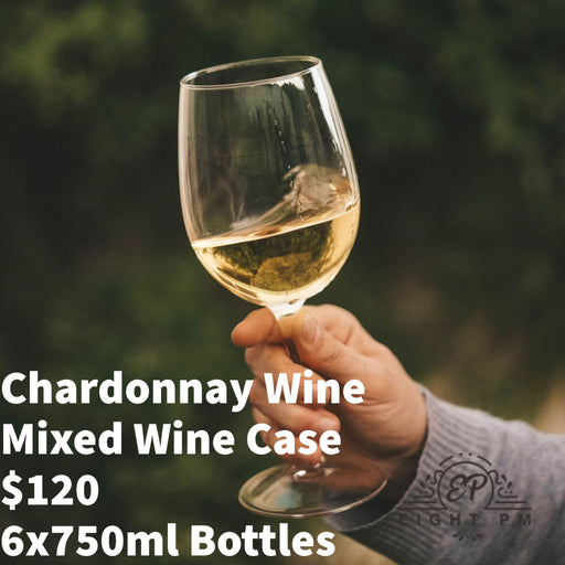 Chardonnay Mixed Wine Case $130 6 x 750ml Bottles