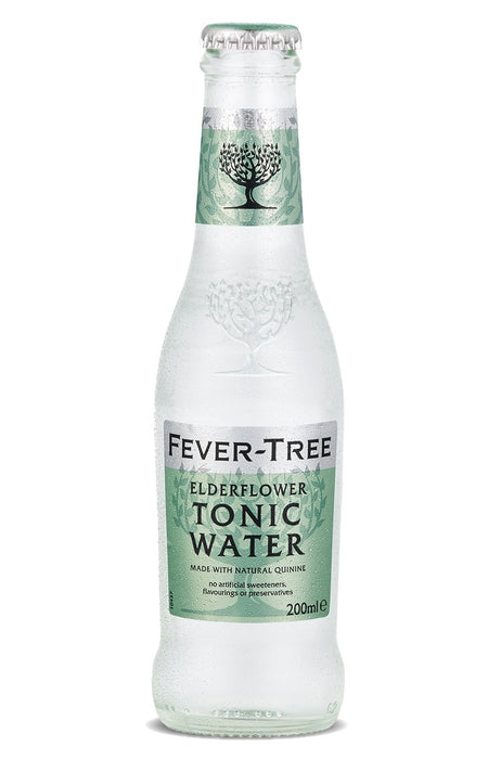 Fever-Tree Premium Elderflower Tonic Water 200ml x 4