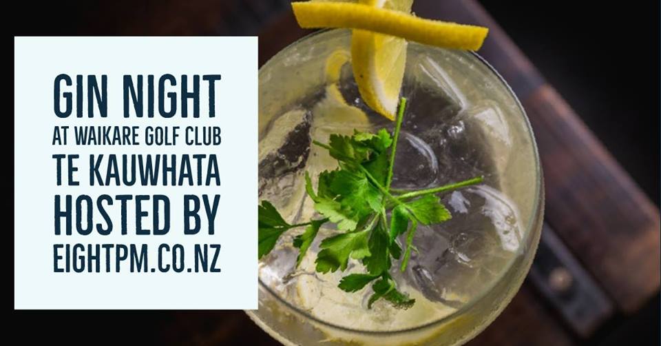 Gin Night at Waikare Golf Club