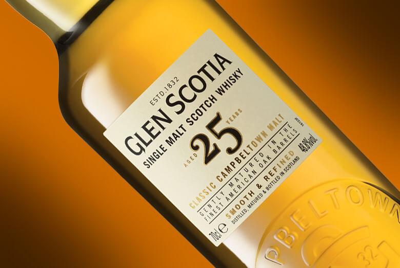 Glen Scotia 25 Year Old Campbeltown Single Malt Scotch Whisky 700ml