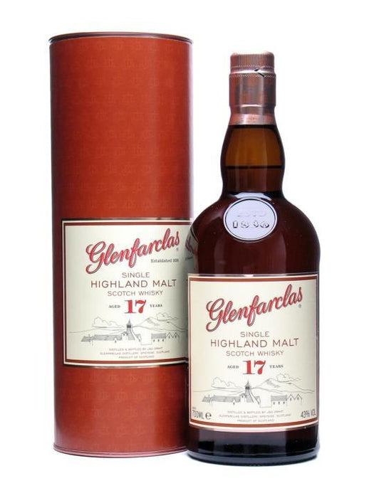 Glenfarclas 17 Year Old Speyside Single Malt Scotch Whisky 700ml