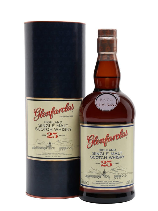 Glenfarclas 25 Year Old Speyside Single Malt Whisky 700ml