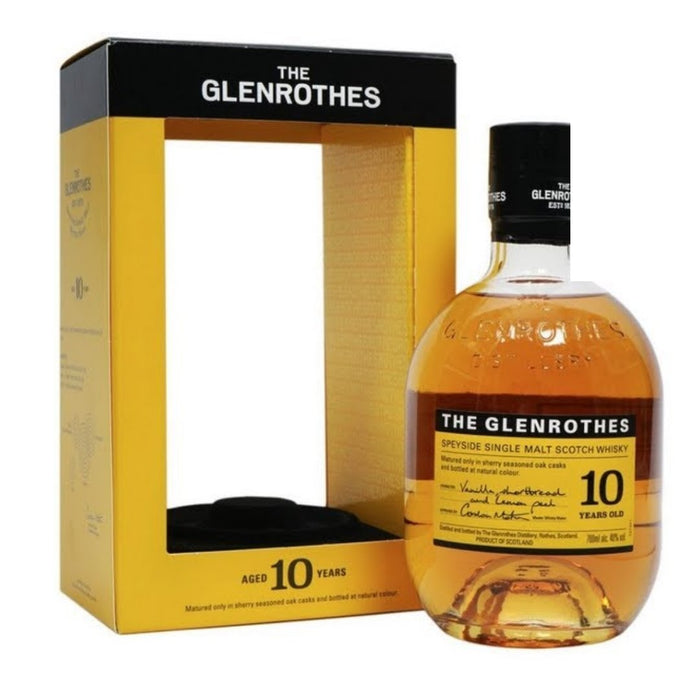 Glenrothes 10 Year Old Speyside Single Malt Scotch Whisky 700ml