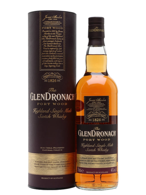 Glendronach Port Wood Single Malt Whisky 700ml