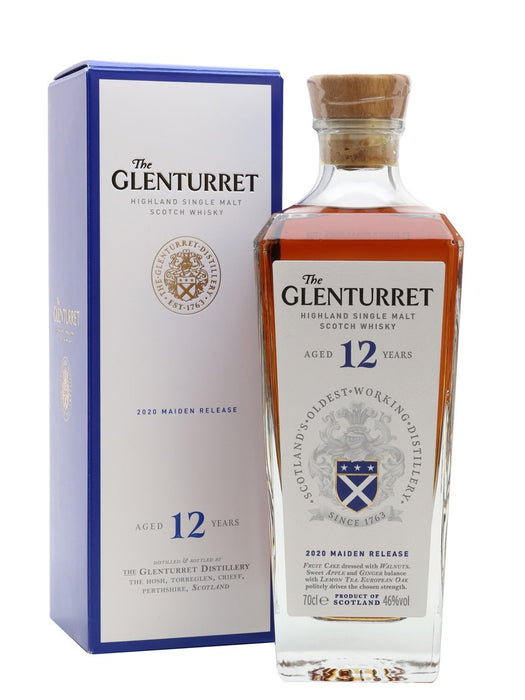 Glenturret 12 Year Old 2020 Maiden Release Whisky 700ml