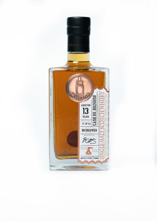 Inchgower 'The Single Cask' 1st Fill Red Wine Octave 13 Year Old 700ml