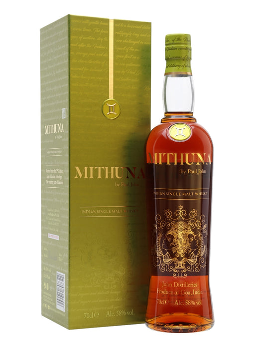Paul John Mithuna Indian Single Malt Whisky 700ml
